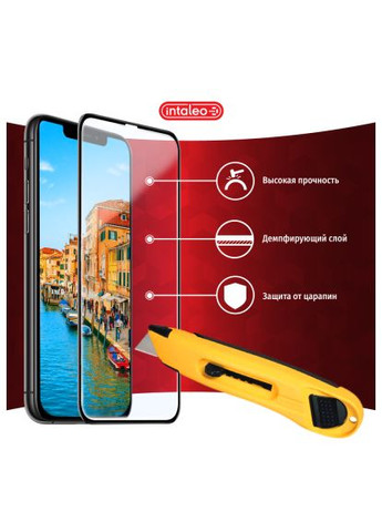 Стекло защитное (1283126501807) Intaleo Full Glue Xiaomi Redmi 8 (366521715)