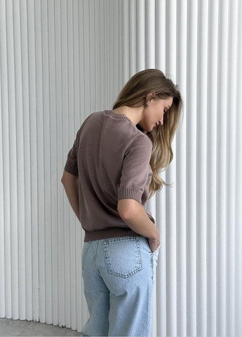 Жіноча футболка в'язана Art Knit - (338377909)