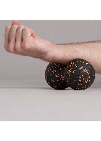 Подвійний масажний м'яч для масажу 16х8см EPP 8x16 см Ortek (372128878)