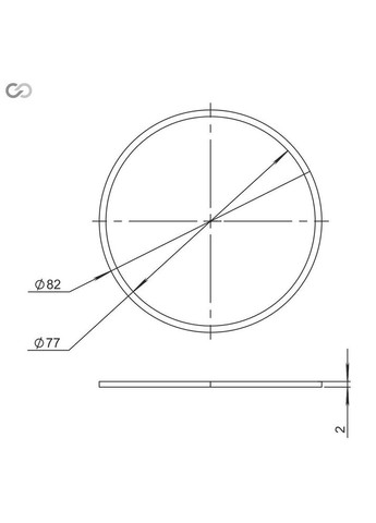 Термостойкая прокладка К1000.0030.ЗУ, до 1000°C, слюдяная армированная SoloPlast (340286036)