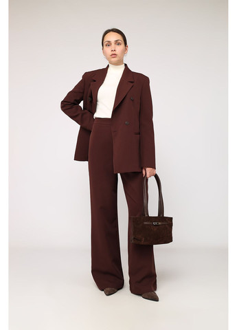 Жакет жіночий колір темно-коричневий ЦБ-00284422 Yuki (366732564)