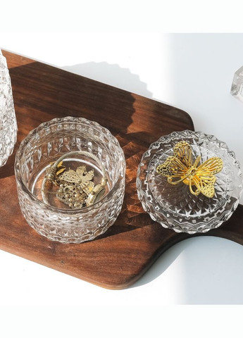 Банку для зберігання Crystal 15033 10х10 см No Brand (364493967)