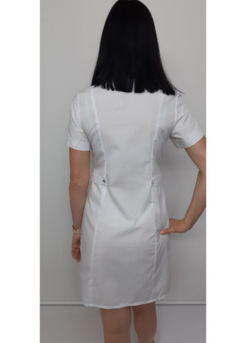 Халат жіночий медичний Мілан-Люкс бавовна короткий рукав No Brand (361359743)