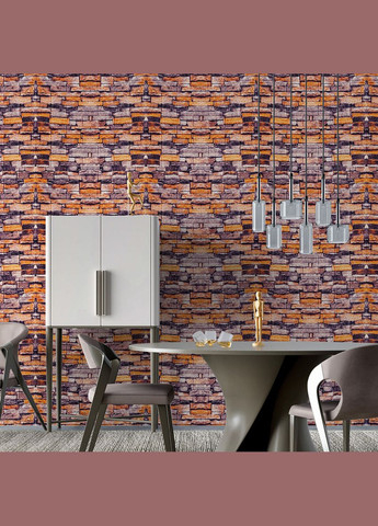 Декоративна 3D панель самоклейка під цеглу Катеринославський піщаник 700х770х3мм (045-3) SW-00000692 No Brand (328579217)