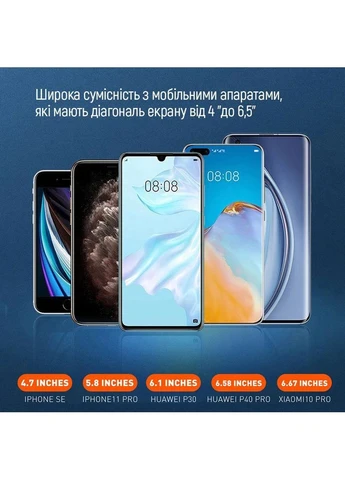 Автомобильный держатель для телефона с беспроводной зарядкой в дефлектор 10W Черный Colorway AutoSense Car Wireless Charger 2 (394531939)