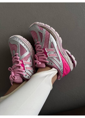 Розовые демисезонные кроссовки мужские new balance 1906r pink silver нью беланс 1906r No Brand