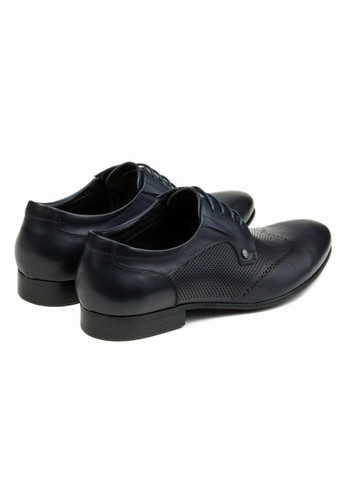 Темно-синие туфли 7162307 43 цвет тёмно-синий Carlo Delari