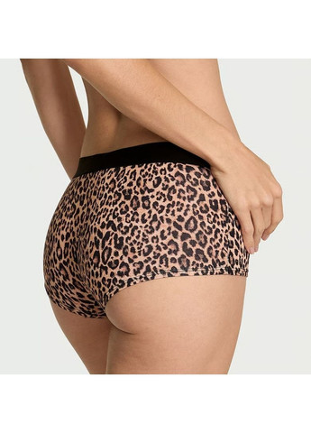Трусики шортики леопардові зі стразами Victoria's Secret трусики шортиками (373638362)