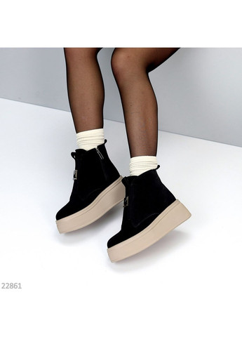 Зимние зимние замшевые ботинки Helen из натуральной замши