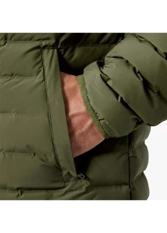 Зелений зимній Пуховик Helly Hansen