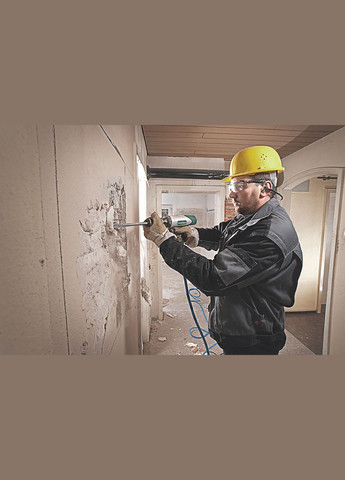 Пневматический отбойный молоток DMH 290 Set, 3 зубила в комплекте, 330 л/мин (Кейс) 601561500 (8091) Metabo (295031310)