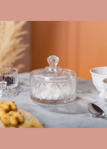 Конфета с крышкой стеклянная под хрусталь, Yiwu (324069822)