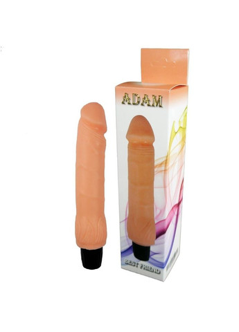 Реалистичный вибратор из киберкожи 7 скоростной "Adam" Boss Series (302804166)