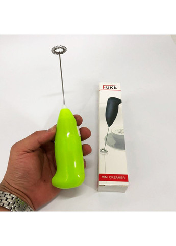 Міксер для вершків-капучинатор FUKE Mini Creamer для збивання молока, вершків. QV-152 Колір: зелений TaigeXin (356732197)