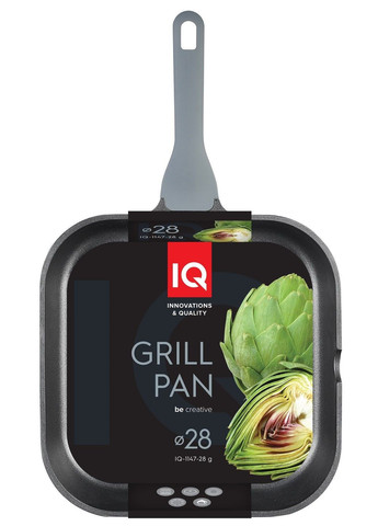 Сковорода-гриль Be Creative 28 см -1147-28 g IQ (373414494)