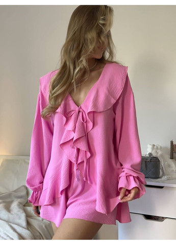 Женский костюм рубашка+шорты Україна (352267609)