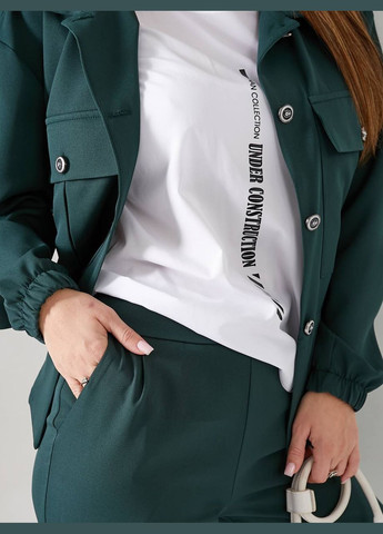 Стильний костюм в комплекті з блузою No Brand (325608672)