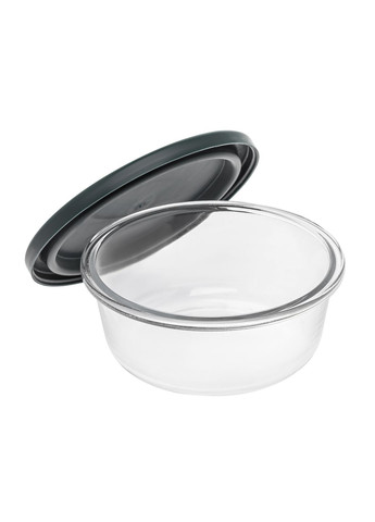 Набір контейнерів ємностей для їжі зі скла з кришками 3 шт. S&T (330579671)