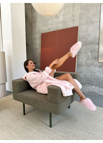 Халат плюшевый розовый Lavender Dreams (366213734)