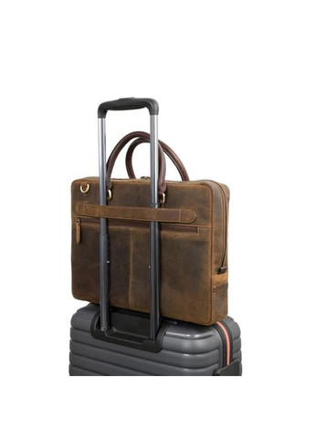 Тонка шкіряна сумка для ноутбука Slim Laptop Case ML50 Oil Brn Visconti (361944202)