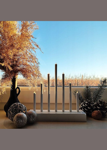 Декоративный светильник (подсвечник) на батарейках 7 LED Springos CL0851 (275095372)