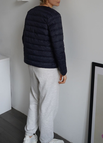 Темно-синій Пуховик One