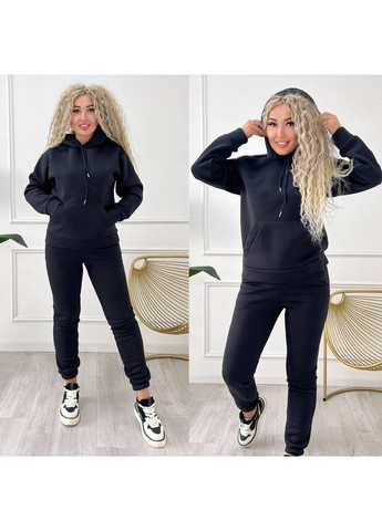 Костюм2-ка двійка тринитка на флісі худі з капюшоном та штани Джогери Україна (364653079)