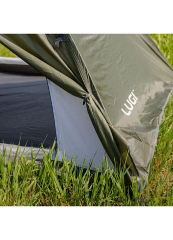 Намет двомісний 210×160×120 (см) кемпінговий туристичний LU-017 Хакі LUGI (370439197)