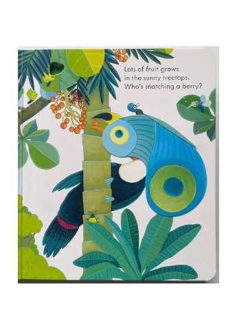 Peep Inside the Jungle Usborne Publishing (370108873)
