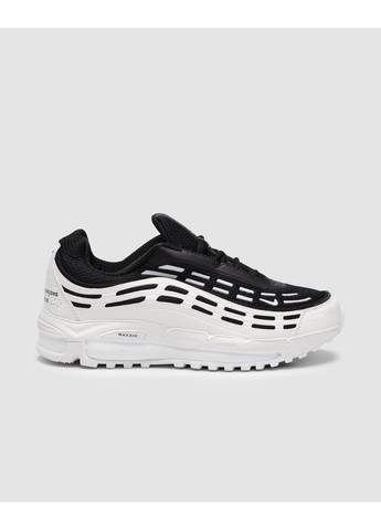 Чорні Осінні кросівки чоловічі nike comme des garcons x air max tl 2.5 black / white найк No Brand