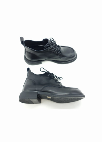 Жіночі черевики чорні шкіряні YA-18-6 23 см (р) Yalasou (260007781)