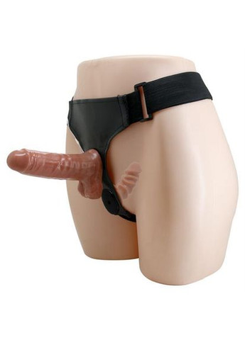 Страпон - Ultra Vibrating Dual Penis Strap On 6.2" LyBaile (335399760)