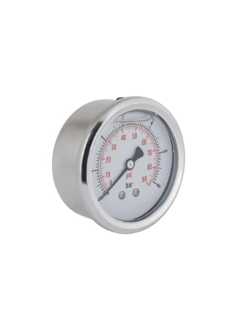 Манометр с глицерином Forte 6 бар, 1/4"Н, заднее подключение TAF171G6B Thermo Alliance (397594195)