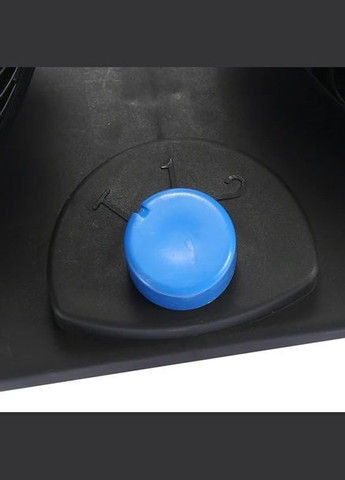 Двойной портативный настольный мини вентилятор Portable Fan F30 автомобильный USB 8-15Вт 360° Черный No Brand (357208077)