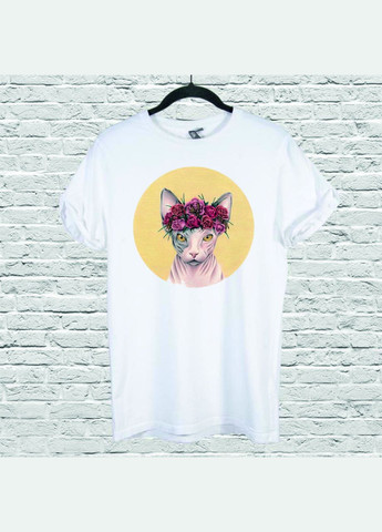 Футболка YOUstyle Sphynx cat flowers 0059 Gildan (279540524)