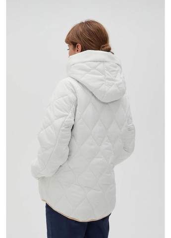 Молочная демисезонная куртка Moodo