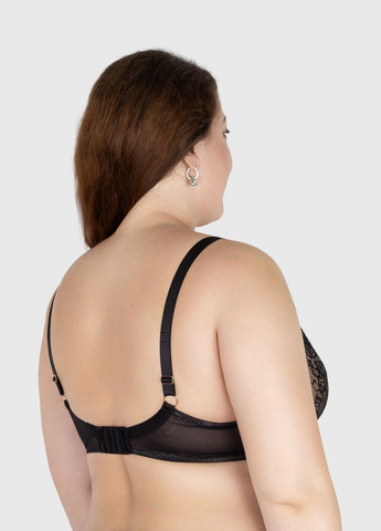 Чорний бюстгальтер Acousma з кісточками
