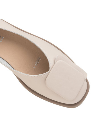 Жіночі балетки (2715та) FARINNI | бежеві натуральна шкіра (331613121)