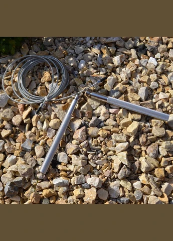 Скакалка скоростная PS-4064 Ultra Jump Rope Silver (2,75m.) Power System (345713506)