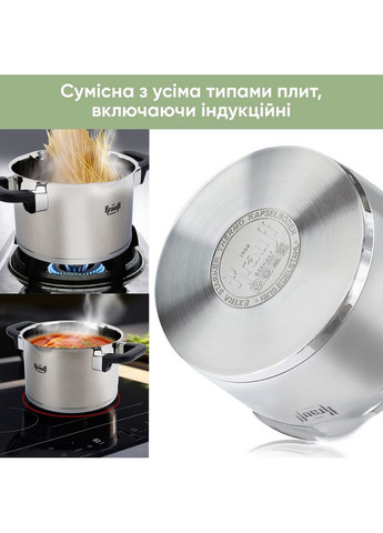 Набір каструль Herzog 2+2.9+3.9+6.3 л (26-247-007) Krauff (334257110)