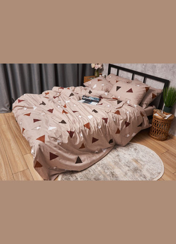 Комплект постільної білизни Бязь Gold Люкс «» сімейний 160х220х2 наволочки 2х50х70 (MS-820005561) Moon&Star Delta (296910147)