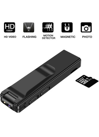 Бодикамера A3 Нагрудный видеорегистратор Датчик движения Диктофон Vandlion (316658616)