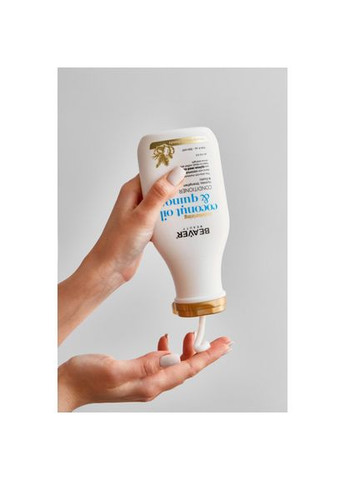 Розгладжуючий кондиціонер для сухого і неслухняного волосся з Кокосовою олією Coconut Oil & Quinoa Condition, 350 мл Beaver (362045904)