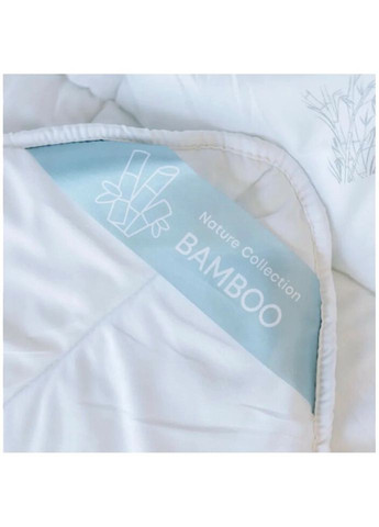 Ковдра євро Membrana print Bamboo Summer line 1-03998-00000 210х200 см біла ТЕП (335585842)