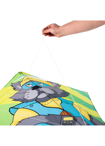 Воздушный Летающий Змей 2 в 1 Статический Управляемый IZYPILOT Разноцветный ORAO (348116978)