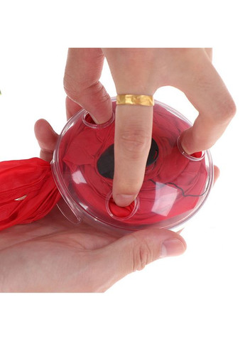 Сумка-шоппер складна в брелоці для покупок багаторазова Червона ( код: IBH047R ) No Brand (331902300)