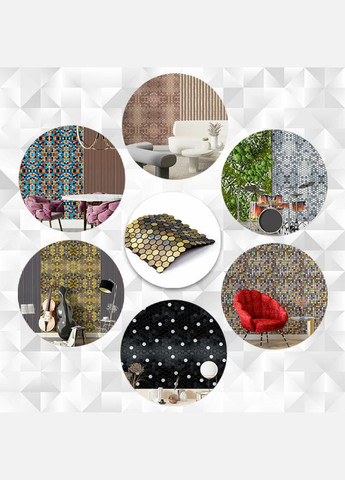 Самоклеюча алюмінієва плитка 300х300х3мм SW-00001931 Sticker Wall (298284428)