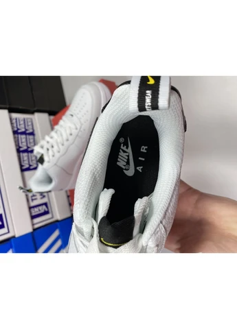 Белые летние кроссовки nike air force 1 white lv8 найк аир форс 1 No Brand