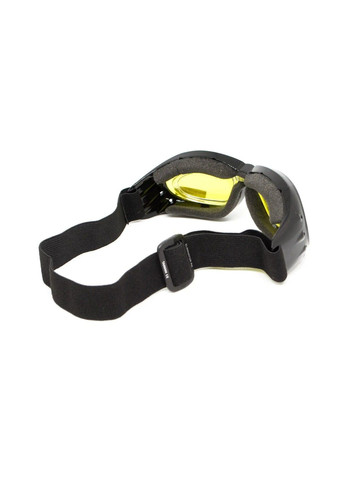 Защитные очки с уплотнителем Eliminator RX (yellow) Anti-Fog, желтые с диоптрической вставкой Global Vision (323640559)