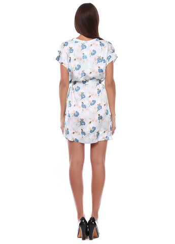 Голубое повседневный платье голубой Traffic People